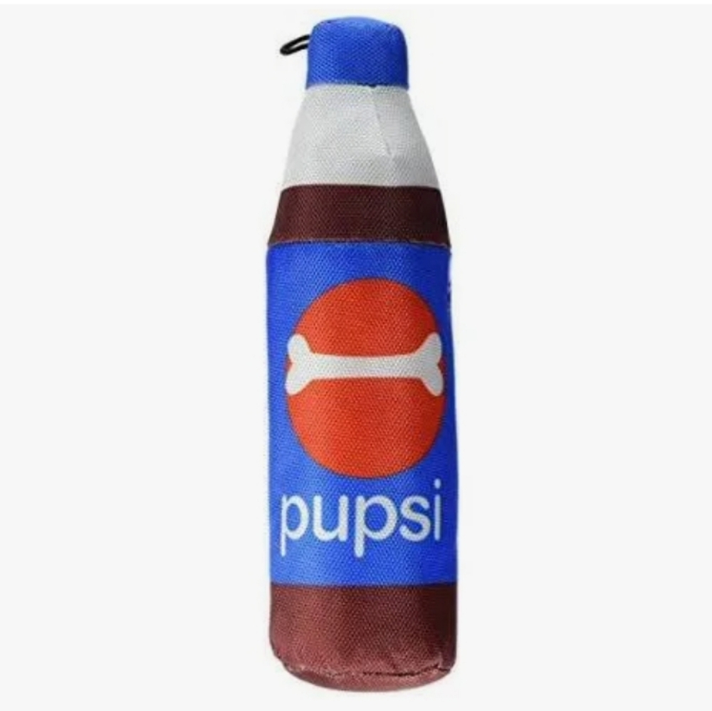 Spot Fun Food Pupsi Drink Soft Plush Dog Toy with Squeaker